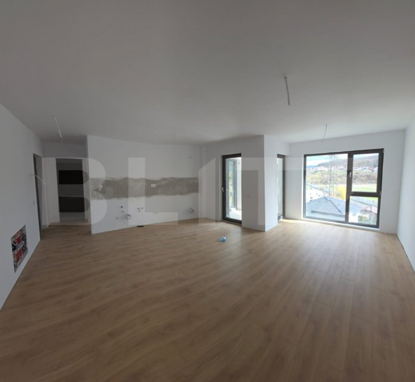 Apartament de 2 camere , 49mp, bloc nou, Calea Moldovei