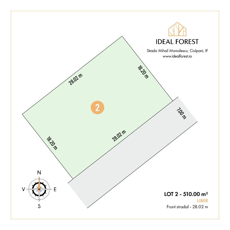 Teren de vanzare,lotizat, Izvorani, Snagov