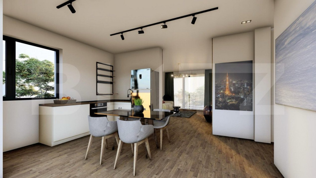 Apartament 3 camere, 84 mp, în bloc nou, zona-Cetate