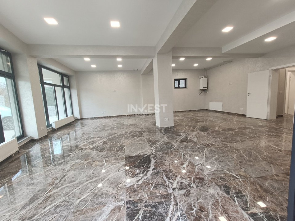 Spațiu comercial de închiriat – Parter, bloc nou, Șosea