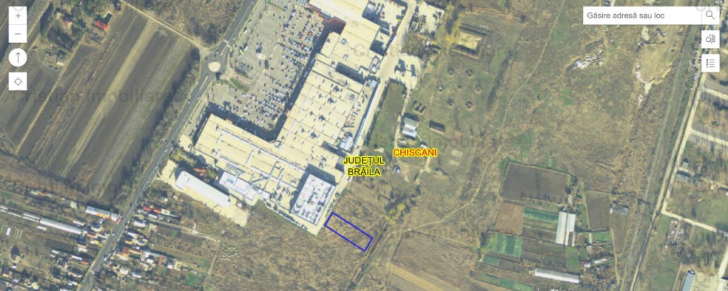 Teren 2500 mp, deschidere 28,30 m, Promenada Mall