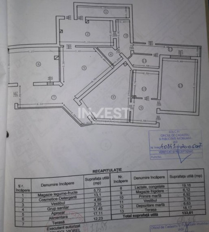 Spațiu comercial 134mp, situat în Nicolina 1, la parterul