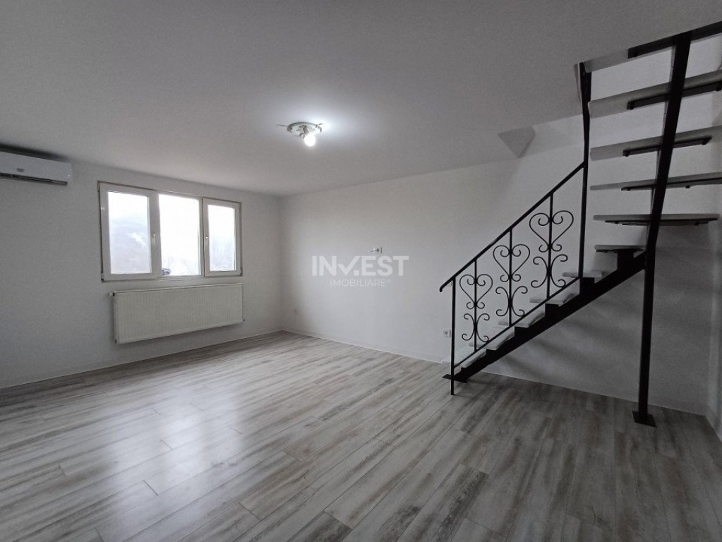 Apartament 2 camere tip duplex, 71 mp, Instalații Noi, Nic