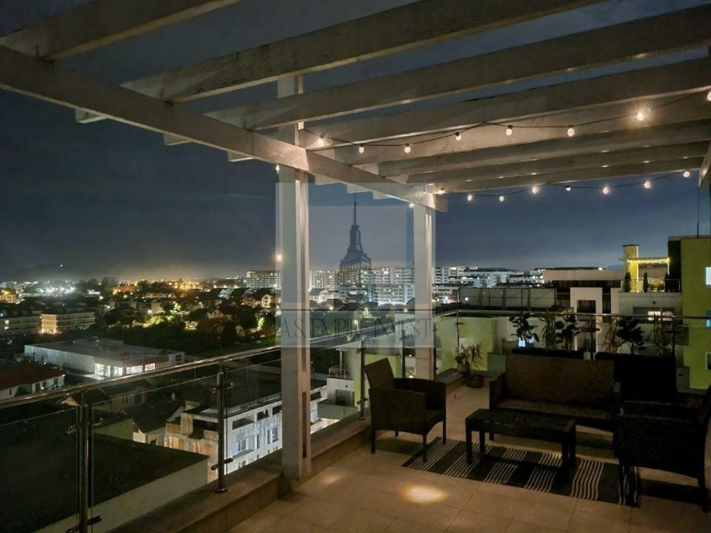 Penthouse 3 camere mobilat-utilat - zona Tractorul (Top C...