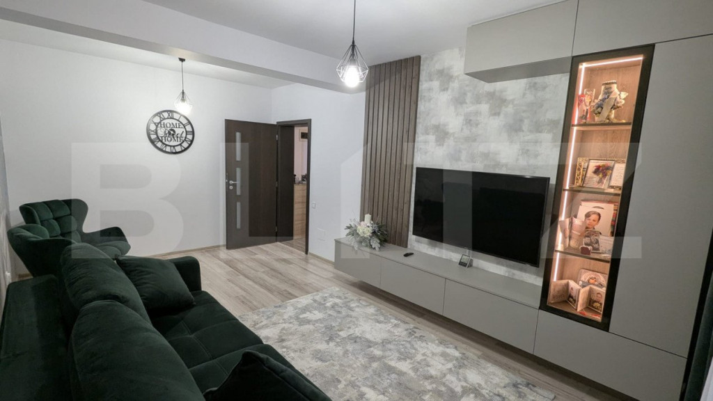 Apartament cu 2 camere, decomandat, 56 mp, Valea Lupului