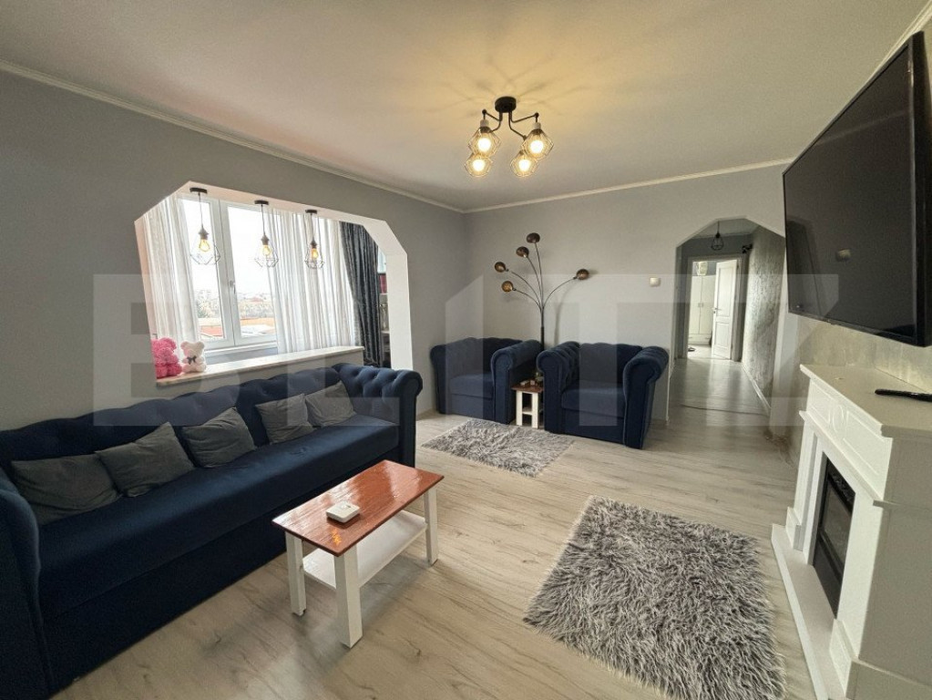 Apartament 3 camere semidecomandat, 67 mp, zona Penitenciaru