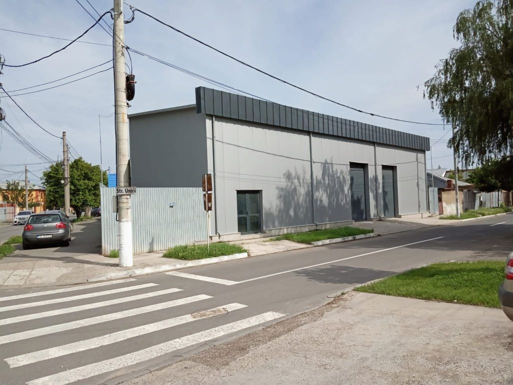 Ofertă de închiriere - Hala modernă pe strada Unirii, ...