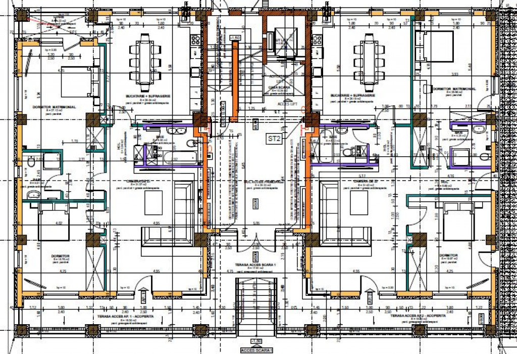 Spațiu comercial de inchiriat, 3 incaperi, 125 mp, parcare,