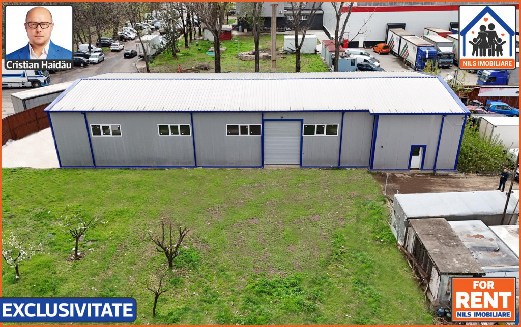 Hala noua | 550mp | Toate utilitatile | IMGB - Sector 4