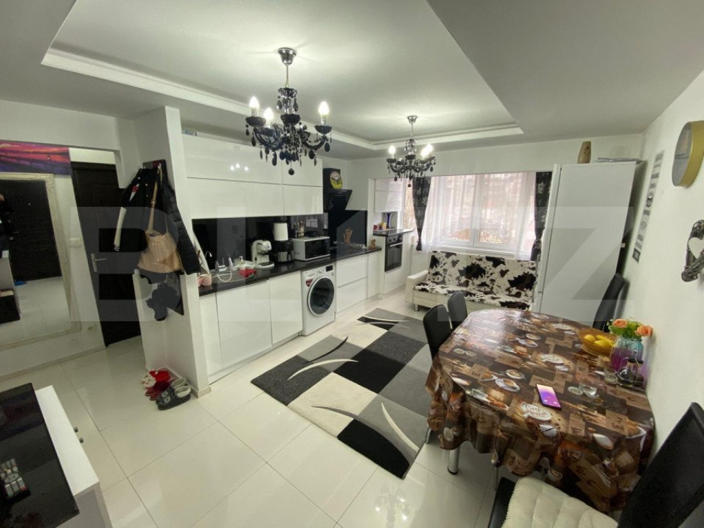 Apartament 3 camere, 55mp, parcare, mobilat si utilat, Baciu