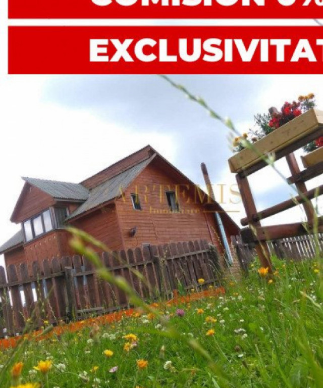 Cabana individuala 3 camere, cu teren 500 mp. in zona Dealul