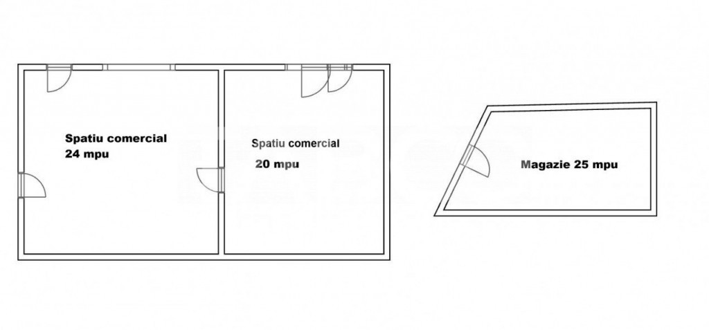 Spatiu comercial de inchiriat la bulevard cu trafic auto