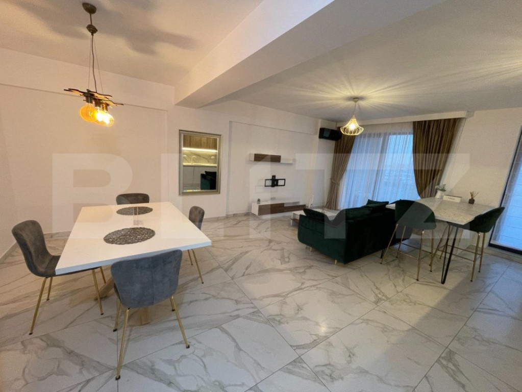 Apartament 2 camere 60mp, incalzire in pardoseala, parcare,