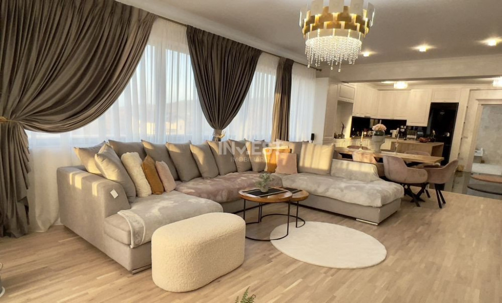 *PENTHOUSE cu vedere panoramică* (complet mobilat/utilat) -