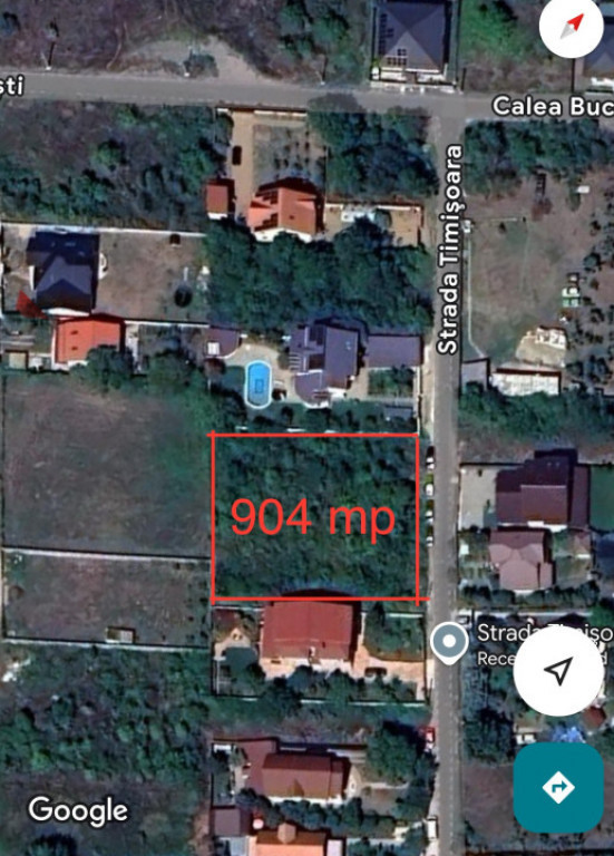 Teren de vanzare in Branesti -Deschidere 20m-Asfalt-Toate ut