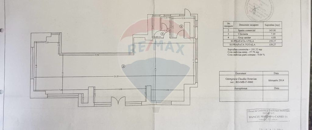 DE VANZARE Spațiu comercial de 160 mp în zona Baneasa/B...