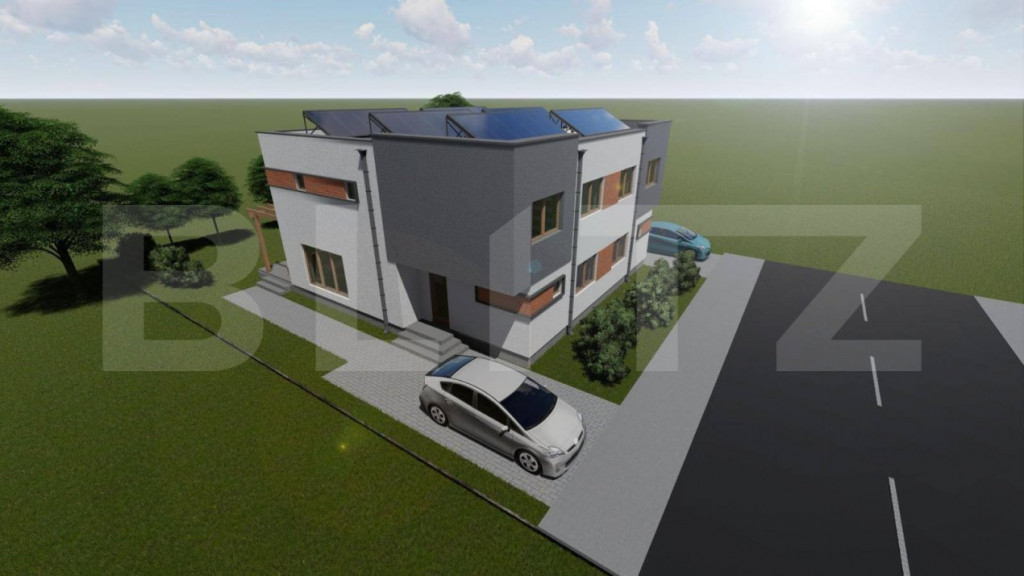 Duplex nou, 120 mp, 3 dormitoare, Giroc-Timisoara!