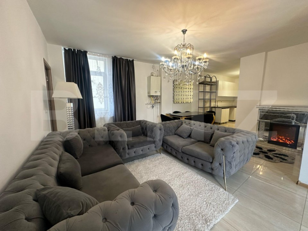 Apartament cu 3 camere si 3 bai, bloc nou, terasa, zona Braz