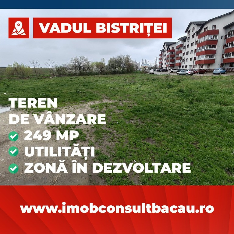 Ocazie unica! Teren Vadul Bistritei! CE1098