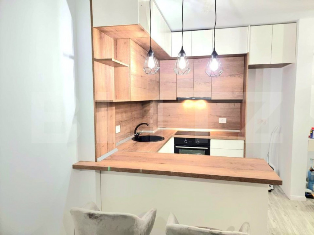 Apartament cu 2 camere, 48 mp, design deosebit, zona central