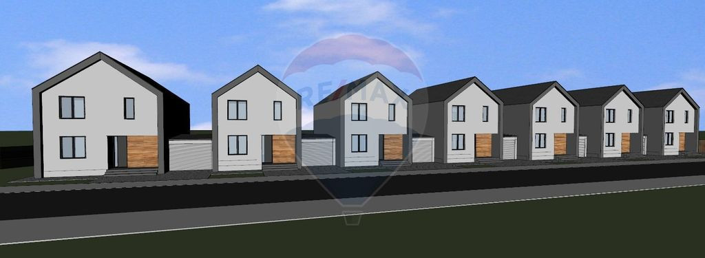 Teren cu Proiect 7 case, de vânzare, Brașov,Stupini