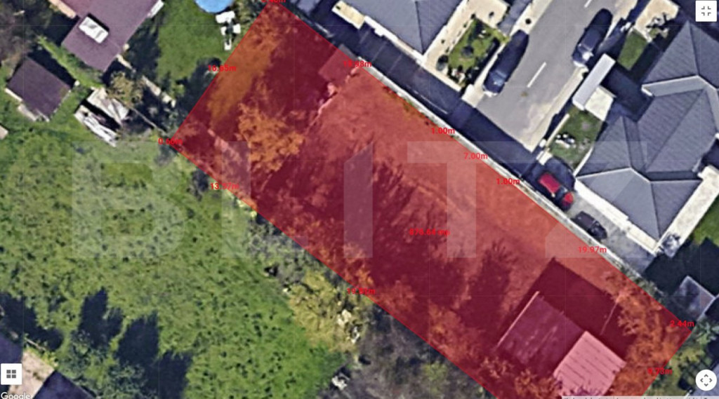 Exclusivitate! Teren intravilan, 877 mp, autorizatie constru