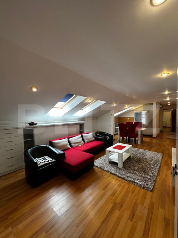 Apartament 2 camere, mobilat-utilat, 63 mp, zona Terra