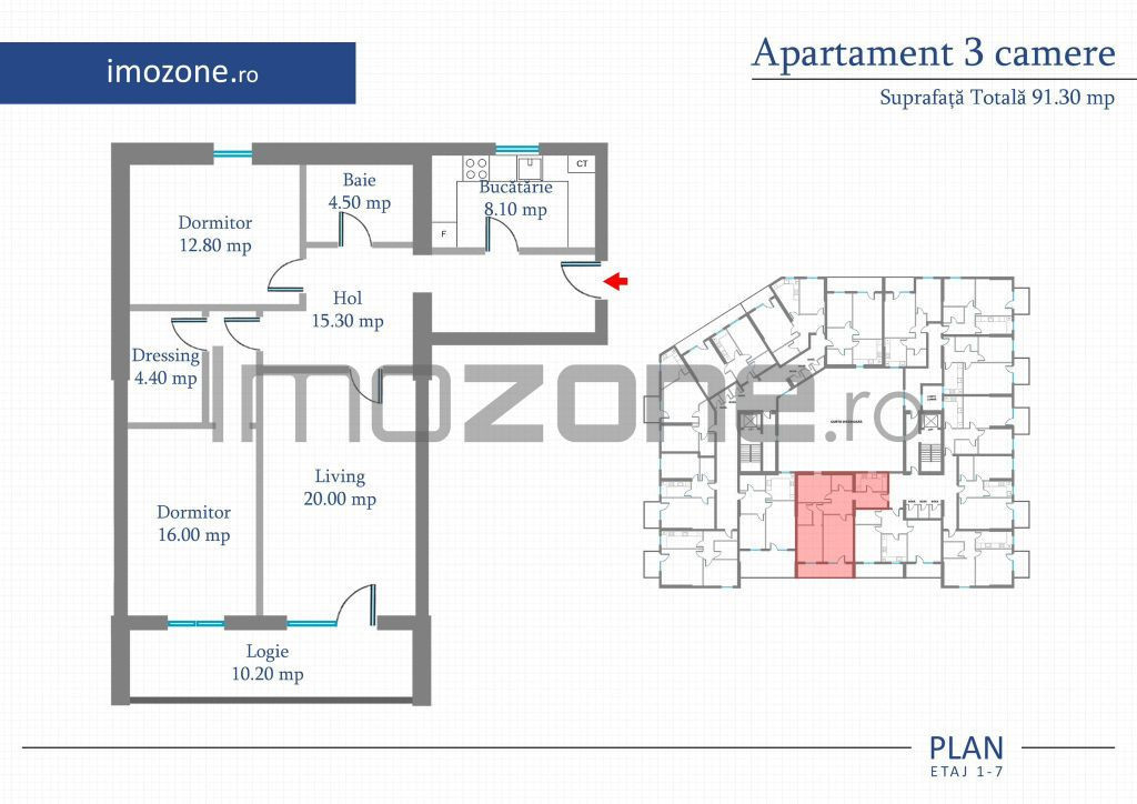OFERTA APRILIE: loc de parcare GRATUIT pentru apartamente...
