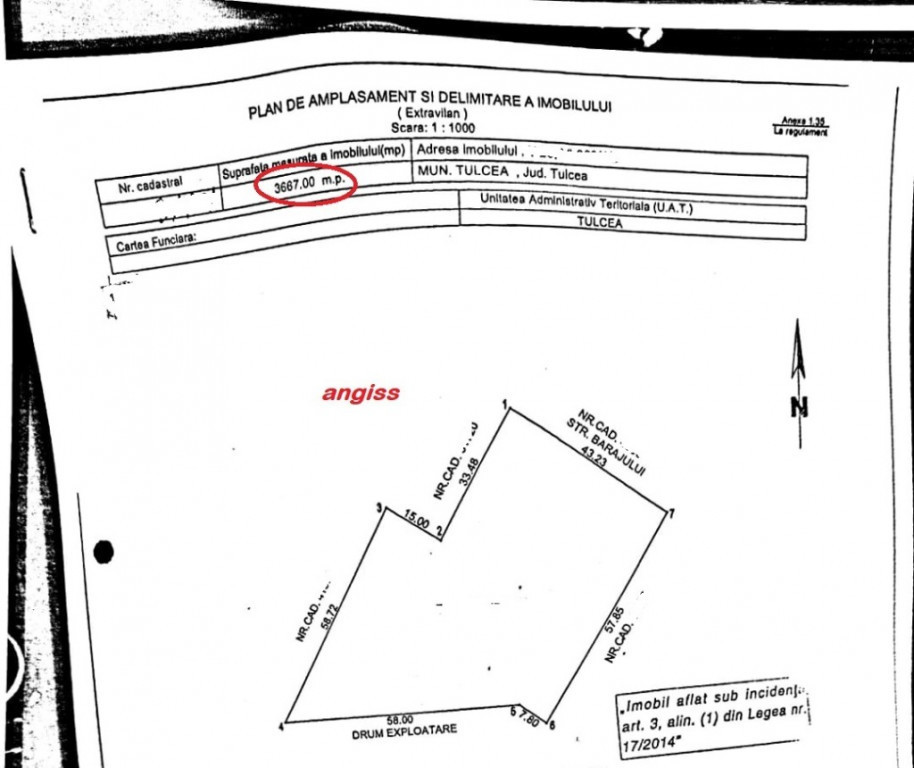 Teren Tulcea, kaufland