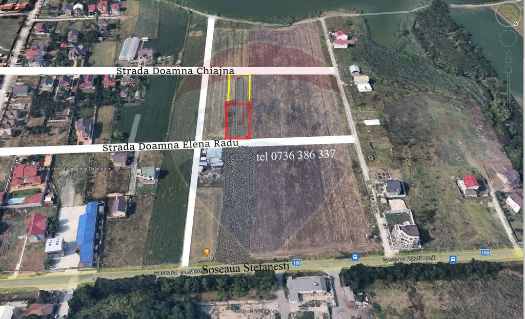 Teren intravilan, 1235 mp, Afumati / planul 2 Soseaua Ste...