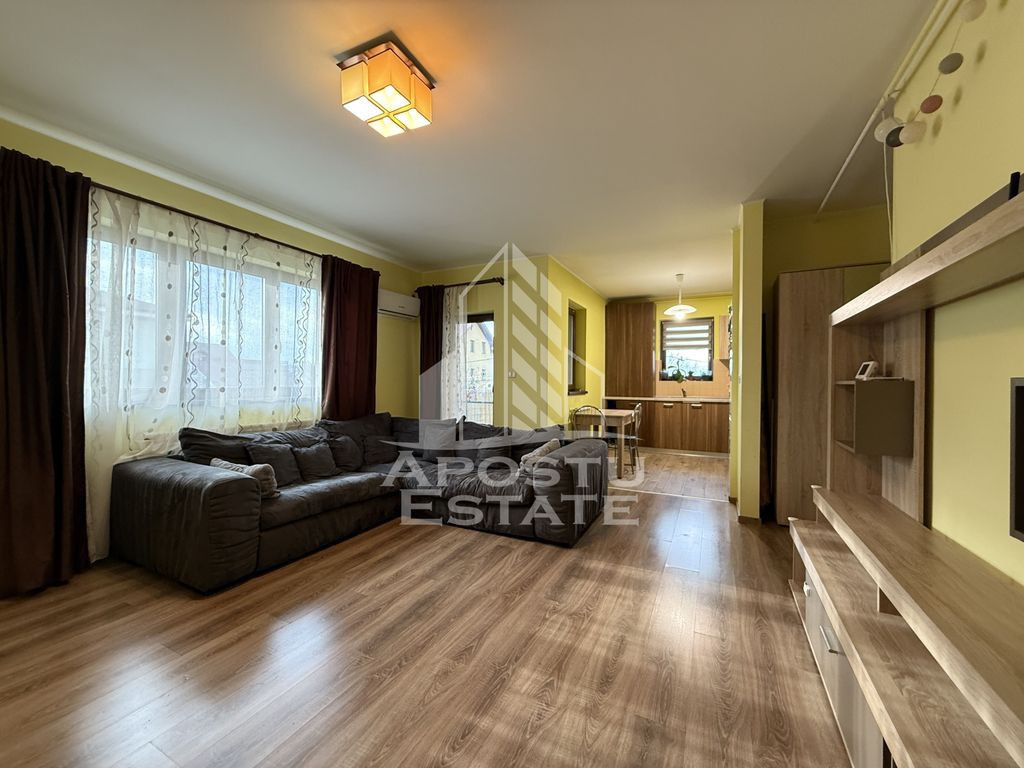 Apartament 3 camere, terasa, parcare, bloc nou Ghiroda