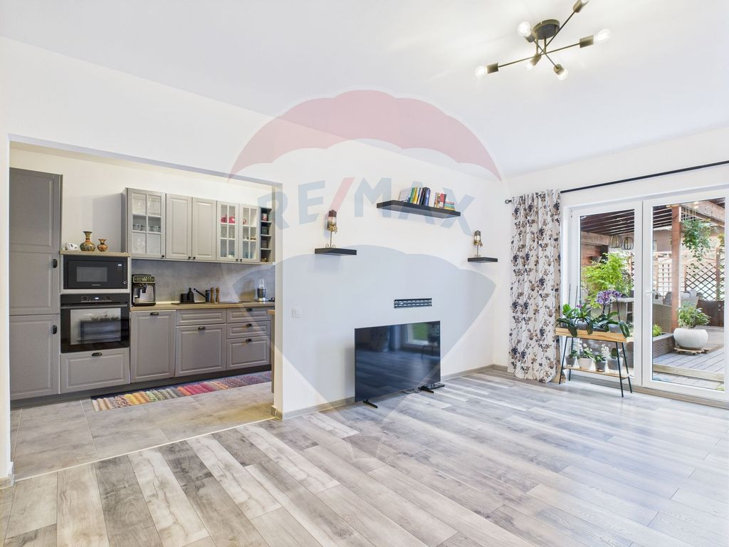 Apartament unic 3 camere in Northlight | 99 mp gradina | ...