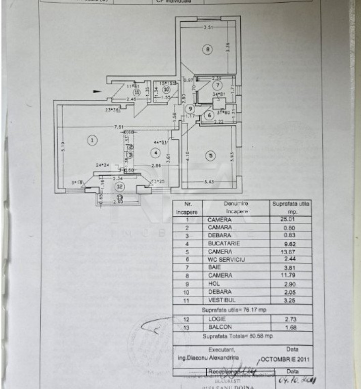 Apartament 3 Camere Decomandat Lujerului