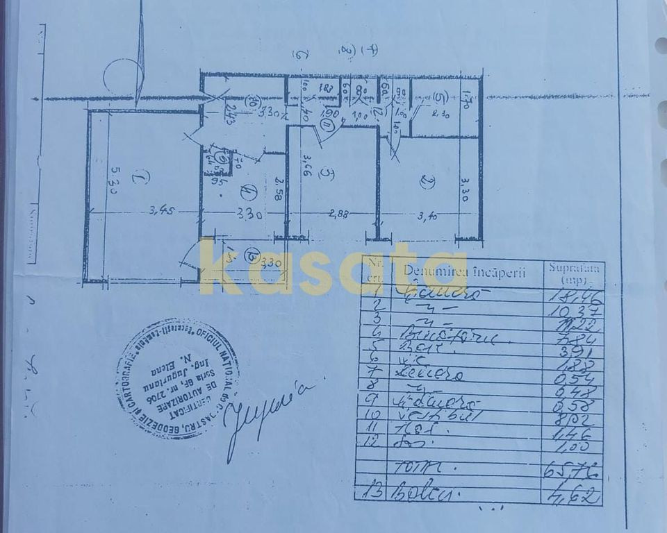 Apartament 3 Camere | Crangasi | Etaj intermediar | 2 Bai