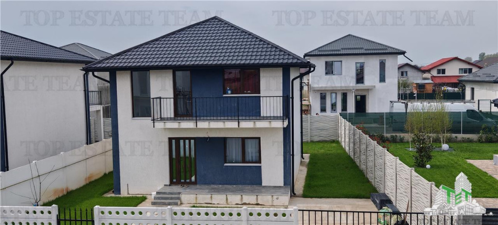 Vila individuala cu 4 camere, 2 balcoane, 2 terase, 310mp te