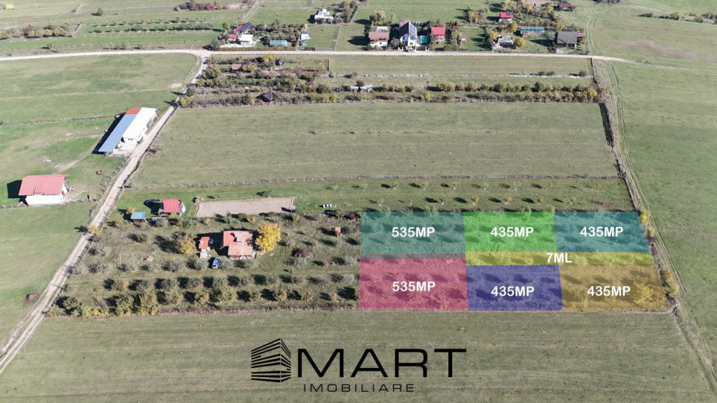 Teren 435mp pentru cabana/gradina zona Orlat