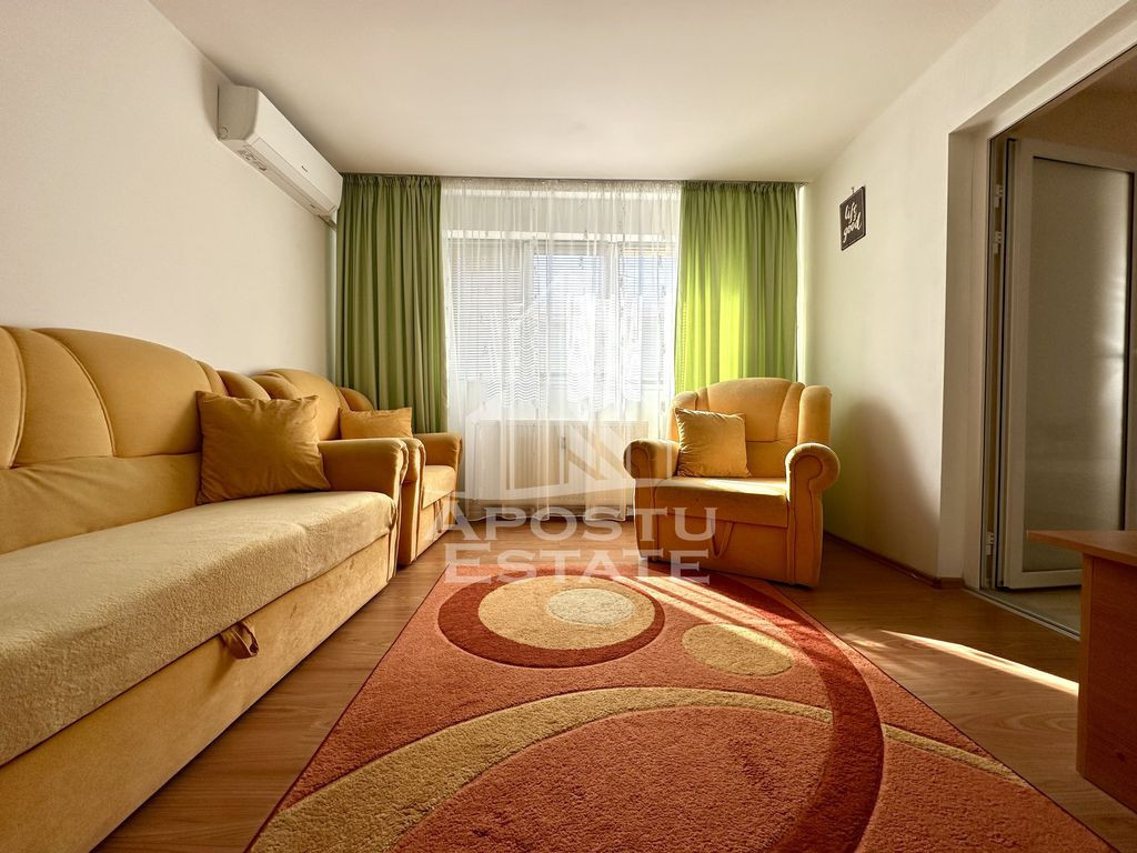 Apartament 2 camere, mobilat, centrala, zona Sagului