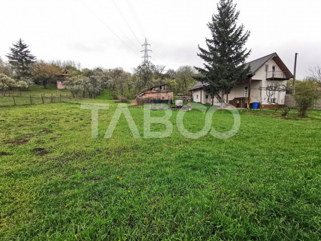 Casa individuala cu 3475 mp teren in zona Gusterita din Sibi