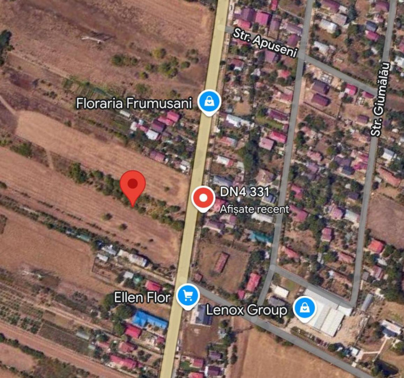 Teren intravilan L1 Frumusani DN4