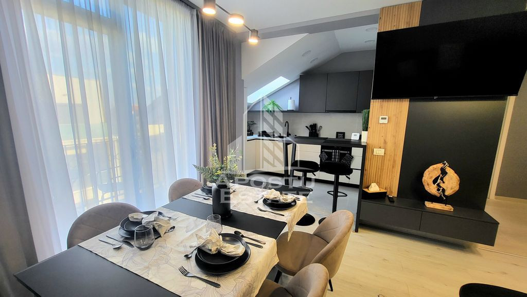 Apartament cu 2 camere,mobilat,utilat lux,prima inchirier...