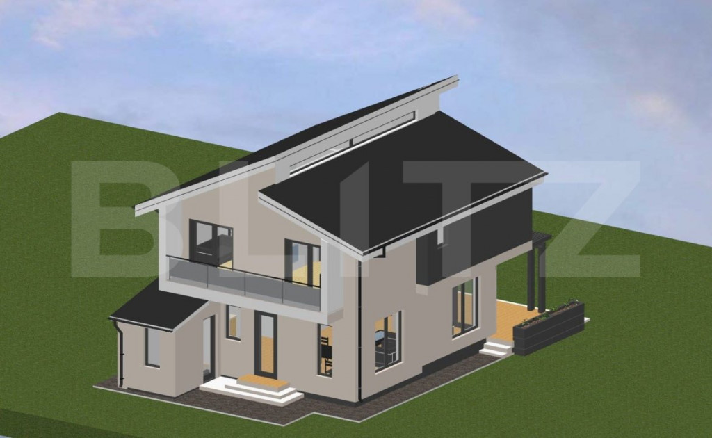 Casa individuala 4 camere Cristian,se preda la cheie!