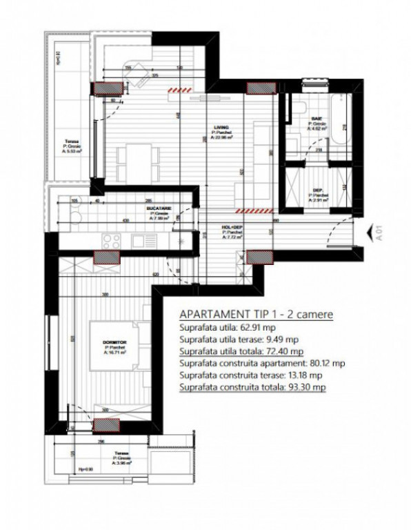 Apartament 2 camere in zona Gara