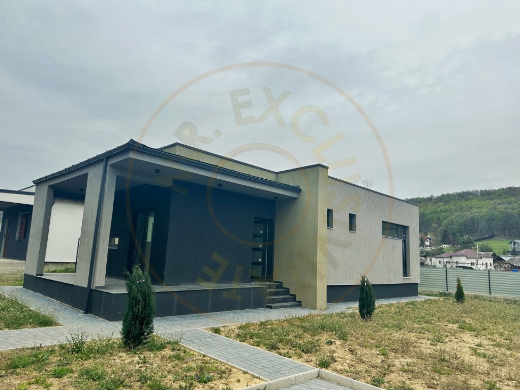 Casa moderna pe parter 3 camere Budeasa Mica