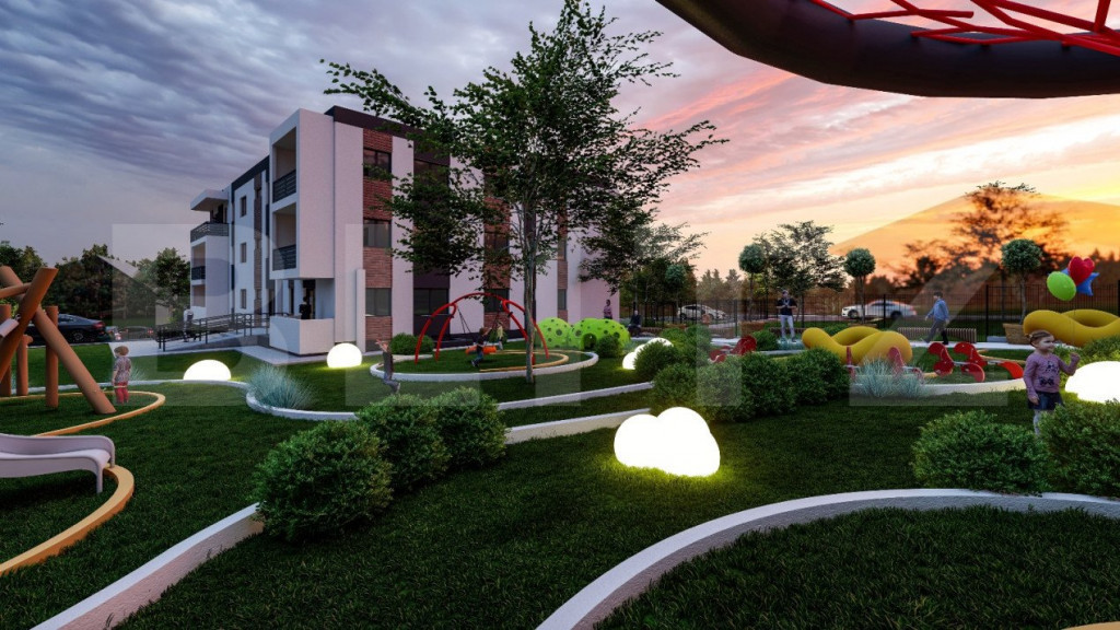 Apartament 2 camere, 60,57 mp cu balcon, zona Iasi-Lidl Buci