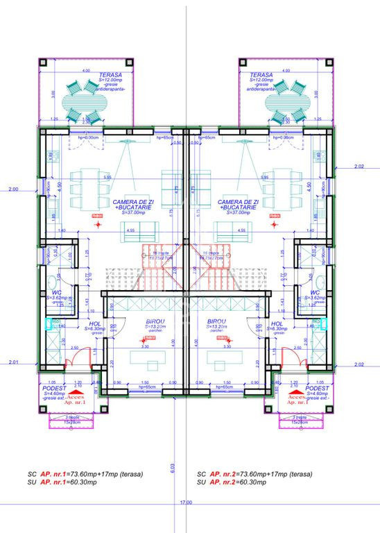 Teren de 809mp la intrare in Giroc pentru duplex sau casa...