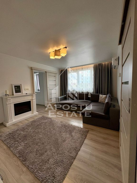 Apartament cu doua camere ,centrala proprie,AC, in zona S...