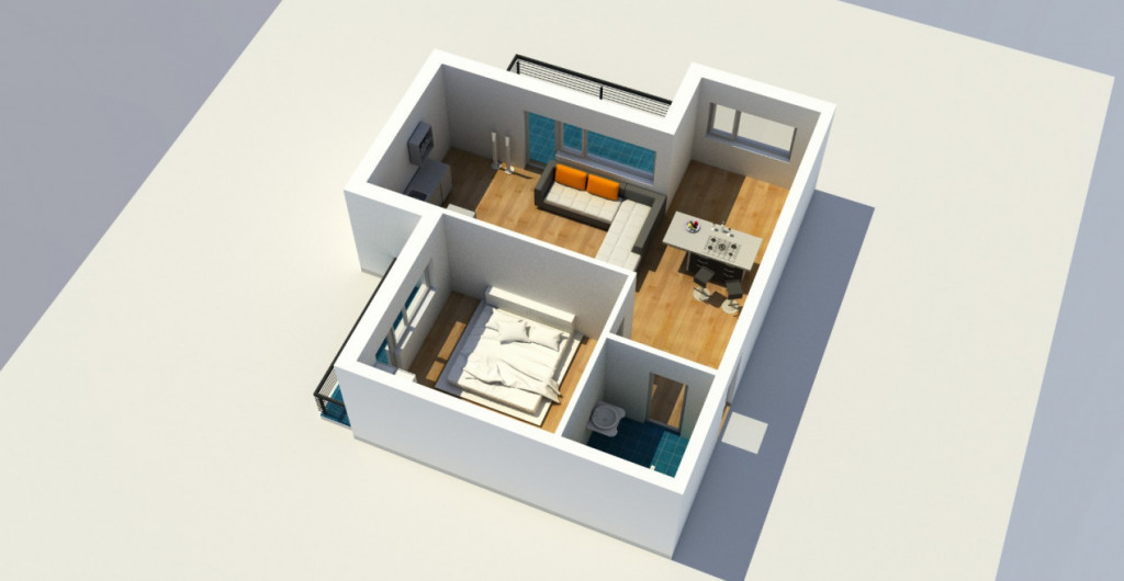 Garsoniera situata in zona Costinești