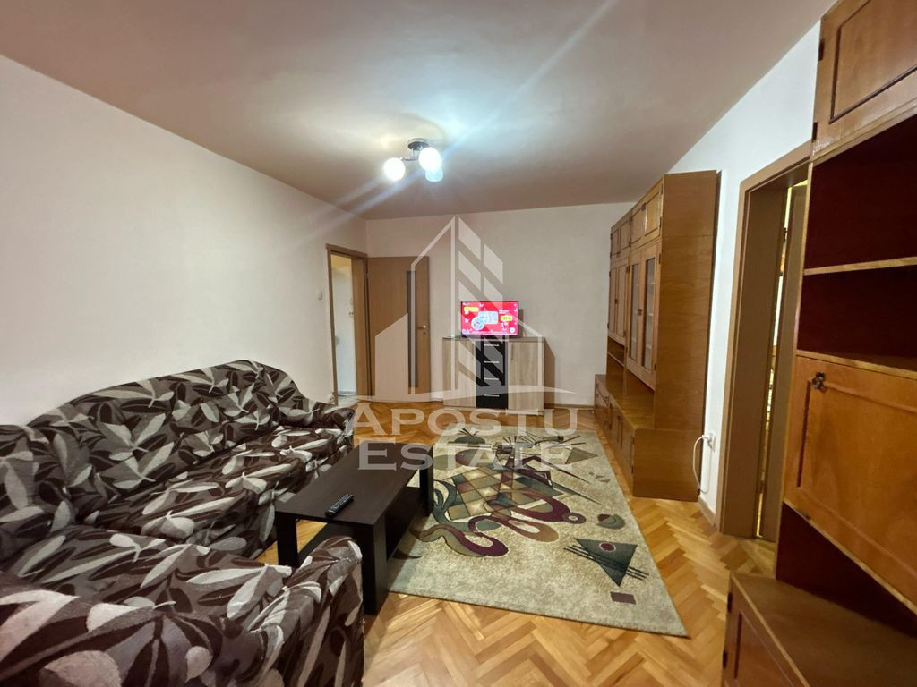 Apartament 2 camere, centrala proprie, zona Dacia