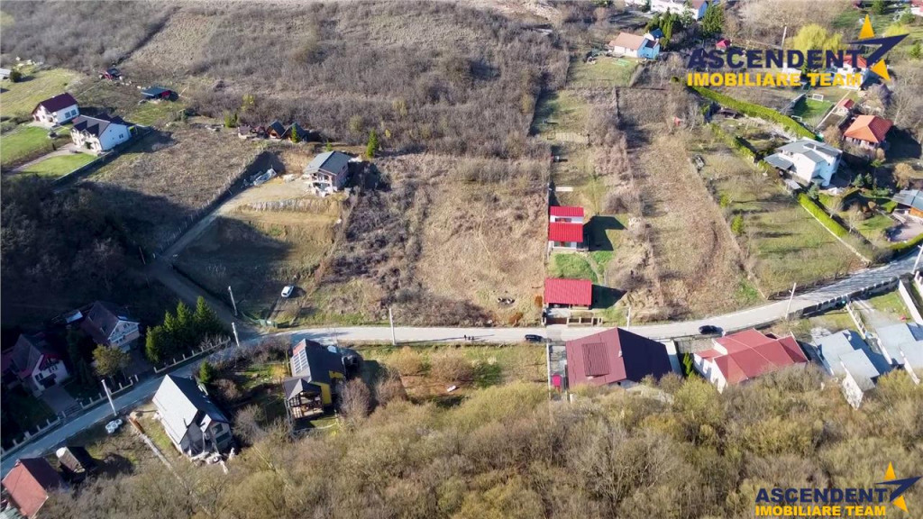 FILM!Teren 2.580 mp,sursa apa, pregatit pt casa,Valea Iubiri