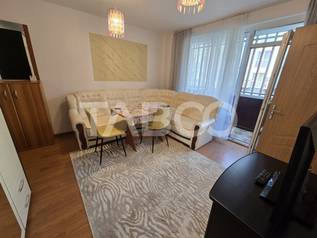 Apartament mobilat de vanzare balcon parcare la intrare Arhi